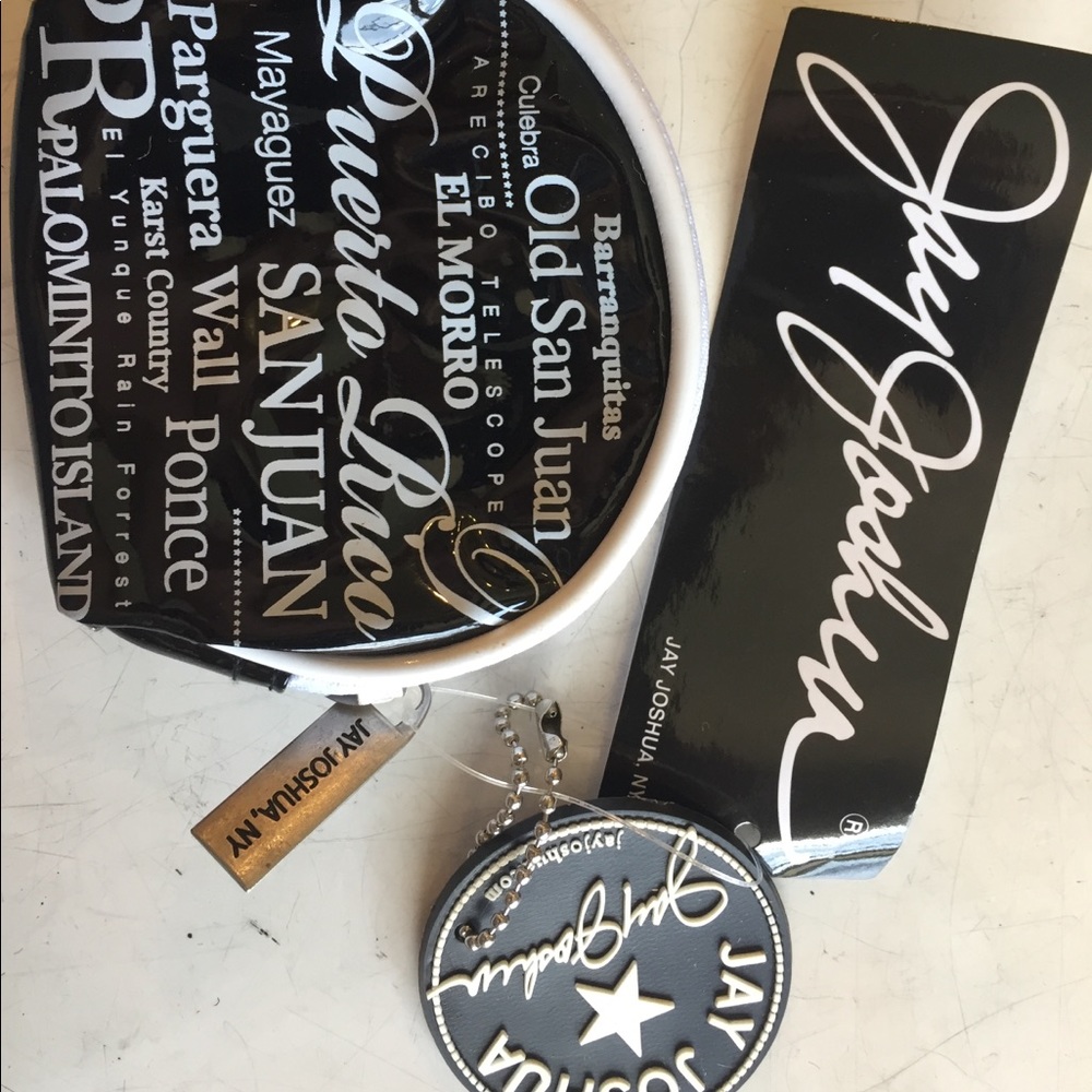 Jay Joshua Black & White Collection Coin Purse